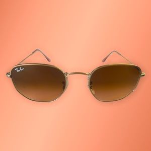 Ray-Ban Hexagonal Flat Lenses Sunglasses